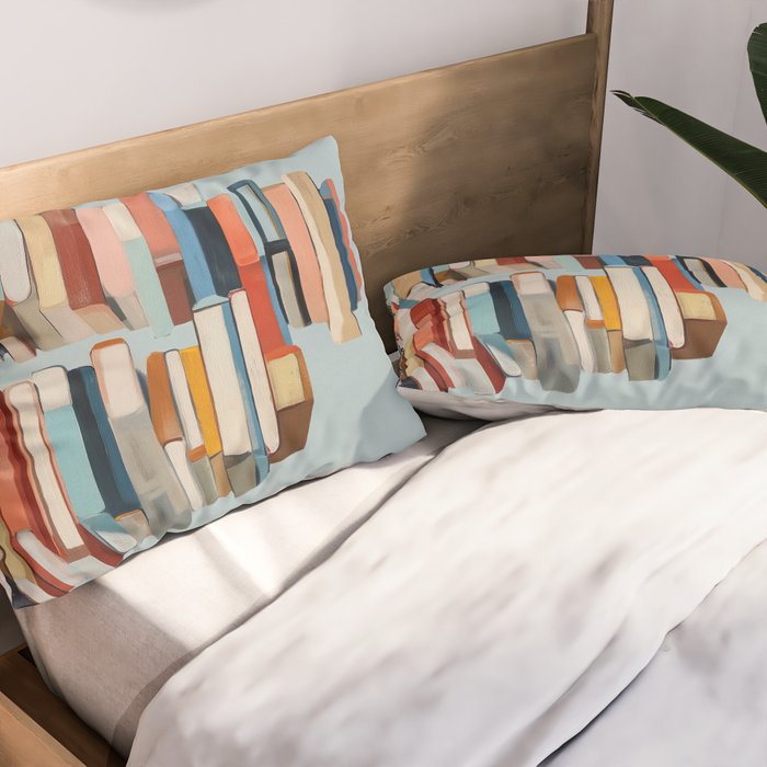 Books in Balance Pillow Sham Gallery Image 2