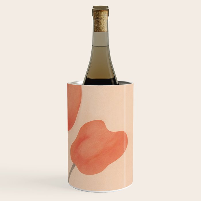 Orange Tulips Wine Chiller Gallery Image 3