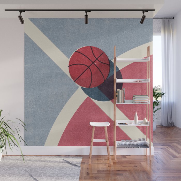 BALLS / Basketball (Outdoor) Wall Mural Gallery Image 1