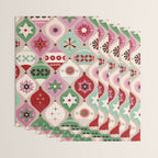Festive Baubles Pattern Wrapping Paper Gallery Image 3