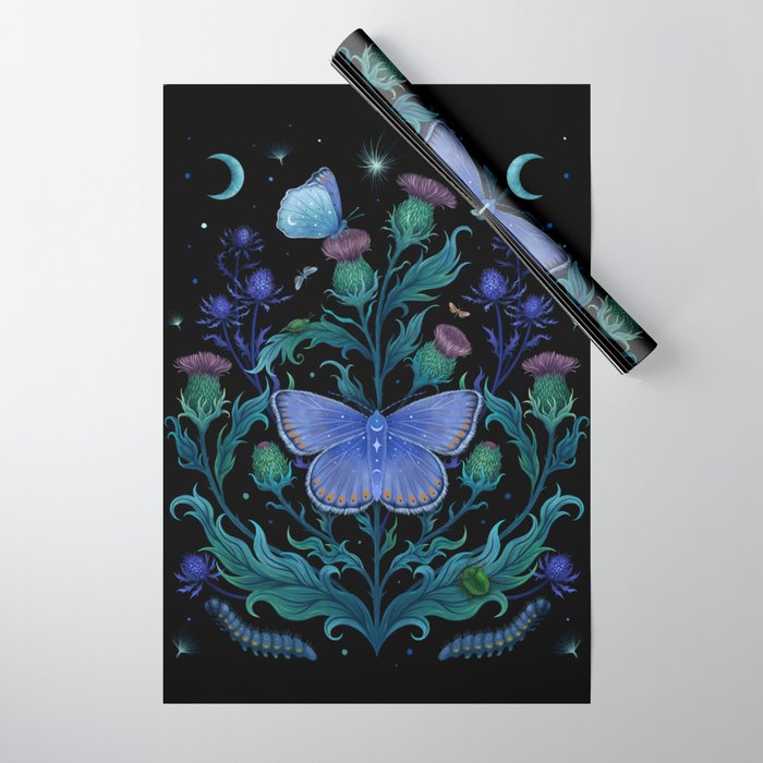 Thistle Home Wrapping Paper Gallery Image 1