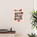 Bisou Bisou. Retro Guest Check  Poster Gallery Image 2