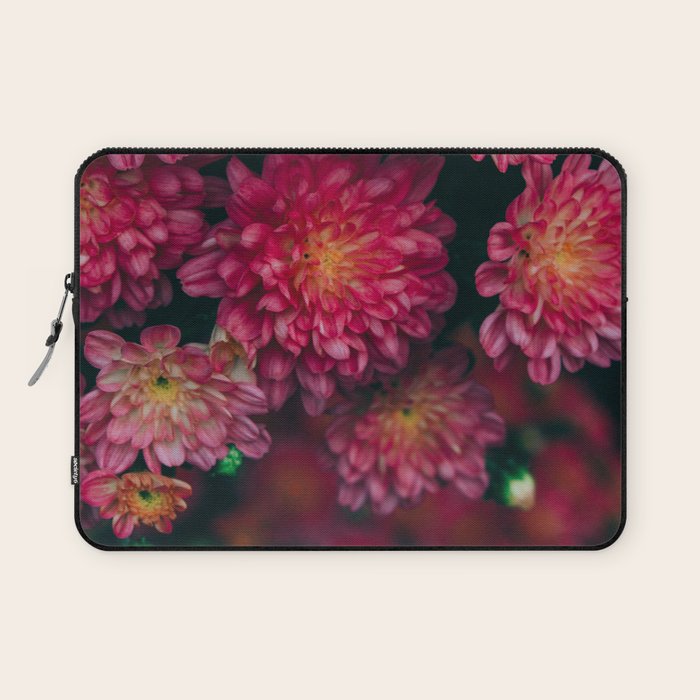 Autumn Vibes - Boho Rose Flowers Laptop Sleeve Gallery Image 1