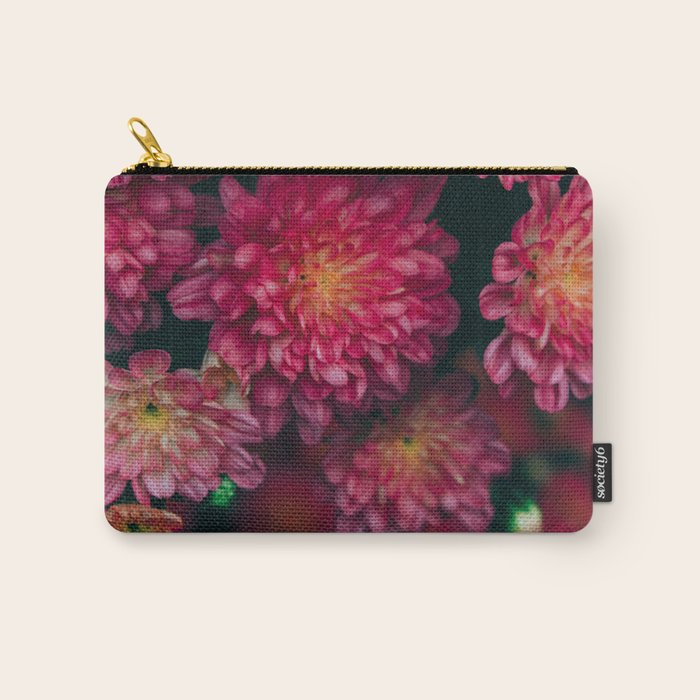Autumn Vibes - Boho Rose Flowers Carry All Pouch Gallery Image 1