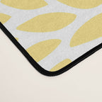 Floral and Butterflies Print, Blue and Yellow Desk Mat Gallery Image 4