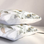 Harvest 2025 Mystic Watercolor Leaves Fall Pillow Sham Gallery Image 3