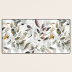 Harvest 2025 Mystic Watercolor Leaves Fall Desk Mat Gallery Image 3