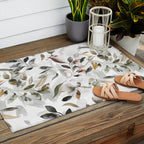 Harvest 2025 Mystic Watercolor Leaves Fall Outdoor Rug Gallery Image 2