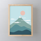 Cat Landscape 72B Mini Art Print Gallery Image 1