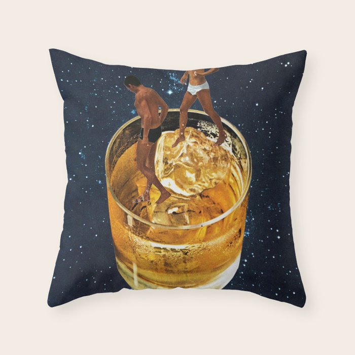 Space Date Throw Pillow Gallery Image 6