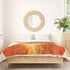 Vintage Plum Tomato Illustration Duvet Cover Gallery Image 3