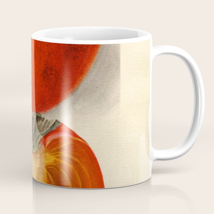 Vintage Plum Tomato Illustration Coffee Mug Gallery Image 1