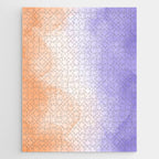 Tie dye lilac peach A Jigsaw Puzzle Gallery Image 1