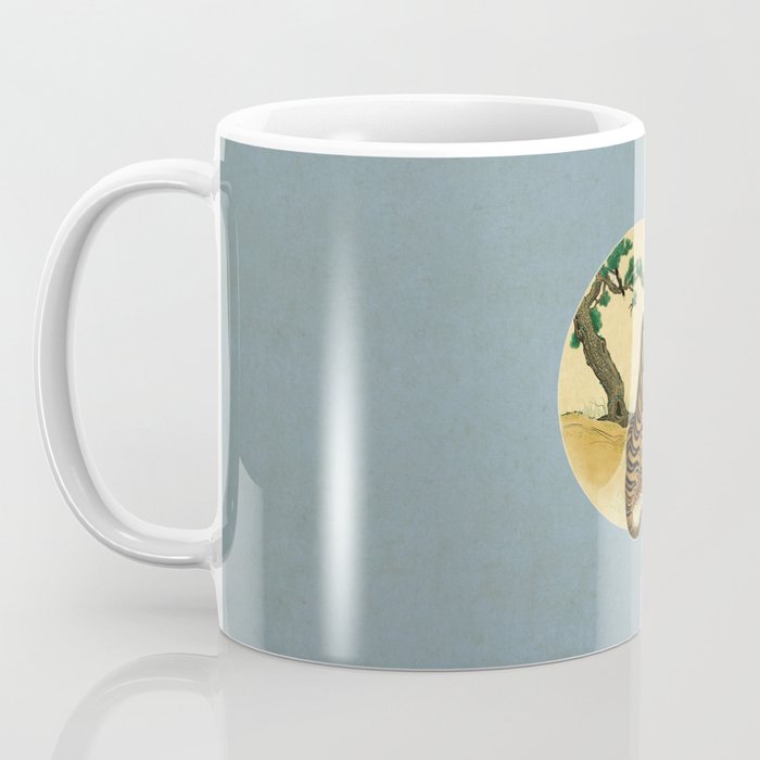 Tiger with magpie type-C : Minhwa-Korean traditional/folk art Coffee Mug Gallery Image 3