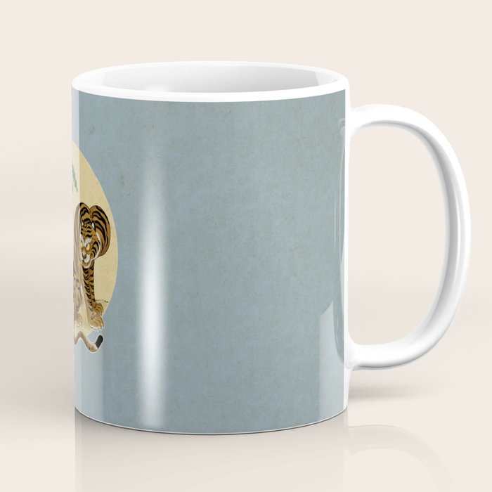 Tiger with magpie type-C : Minhwa-Korean traditional/folk art Coffee Mug Gallery Image 1