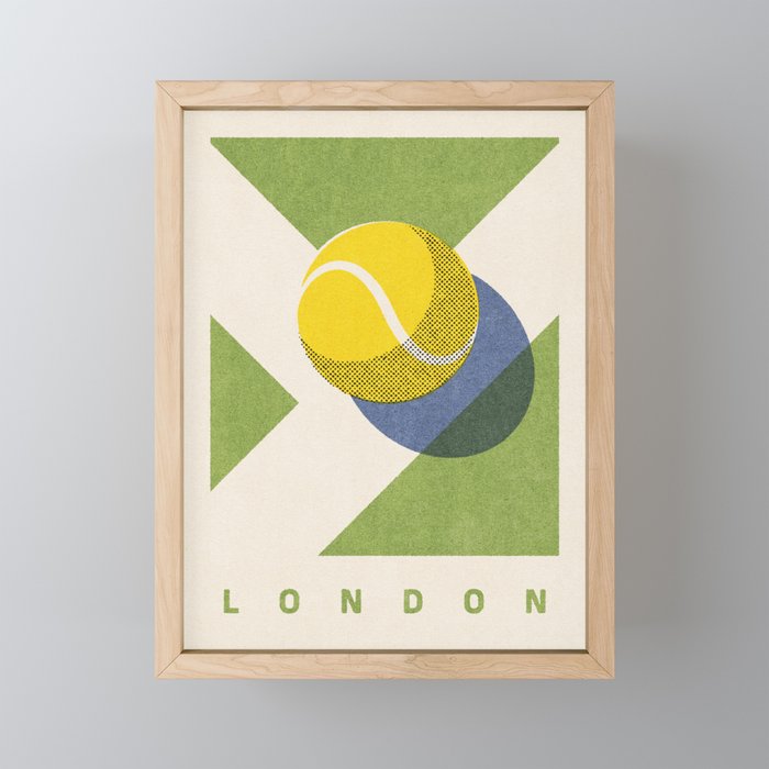 BALLS - Tennis - Grand Slam - London Mini Art Print Gallery Image 1