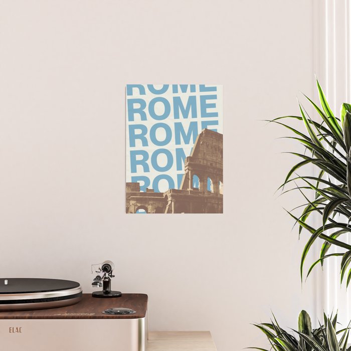 Rome, Italy \\ Poster Art Poster Gallery Image 2