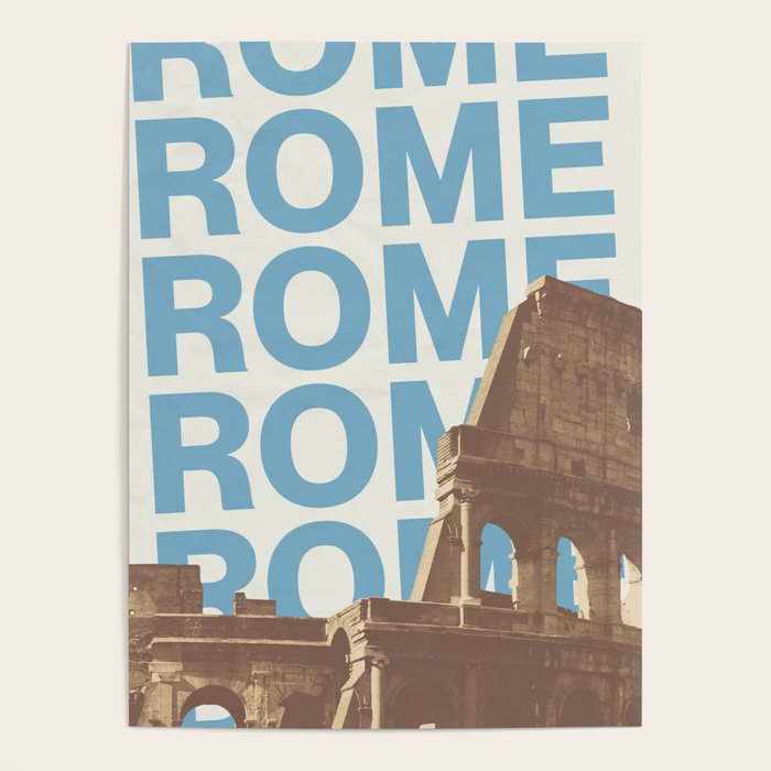 Rome, Italy \\ Poster Art Poster Gallery Image 4