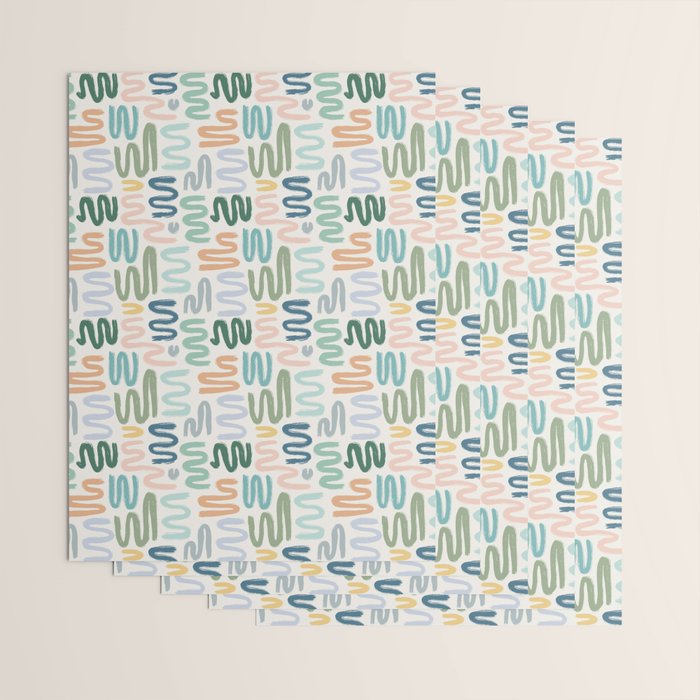 Statement Squiggles Wrapping Paper Gallery Image 3