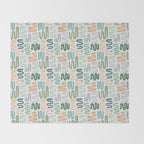 Statement Squiggles Throw Blanket Gallery Image 2