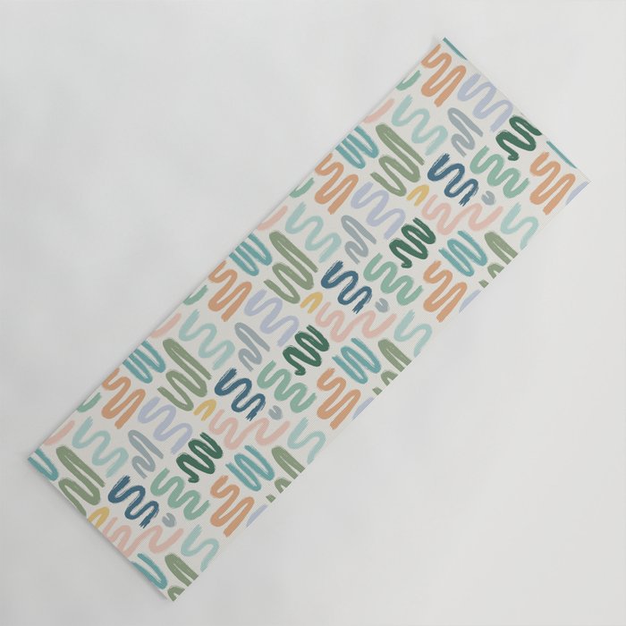 Statement Squiggles Yoga Mat Gallery Image 1