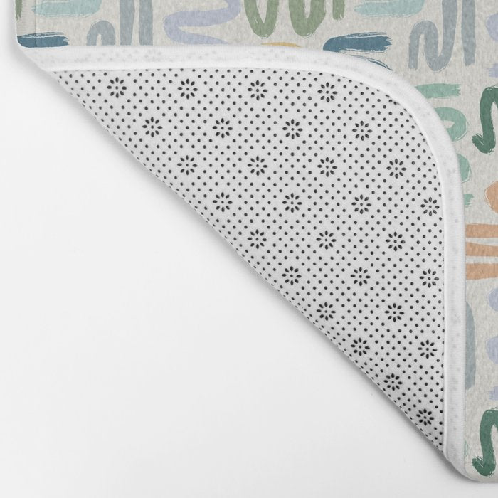 Statement Squiggles Bath Mat Gallery Image 2