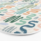 Statement Squiggles Bath Mat Gallery Image 3