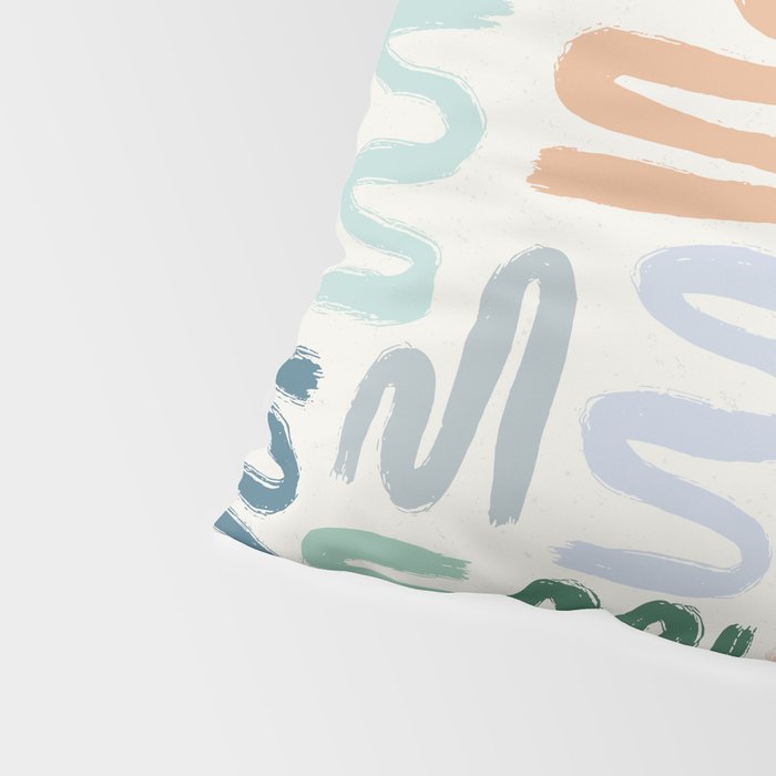 Statement Squiggles Pillow Sham Gallery Image 4