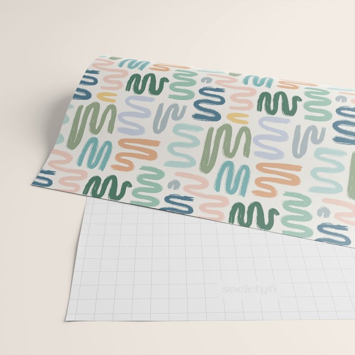 Statement Squiggles Wrapping Paper Gallery Image 2