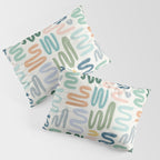 Statement Squiggles Pillow Sham Gallery Image 3