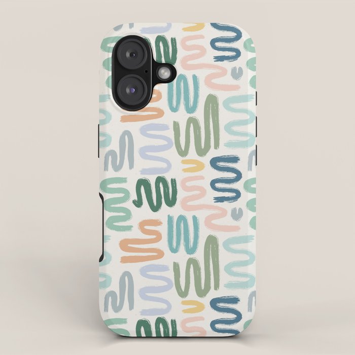 Statement Squiggles iPhone Case Gallery Image 1