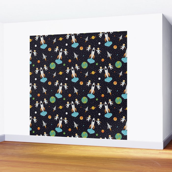 A Walk in Space Wall Mural Gallery Image 2