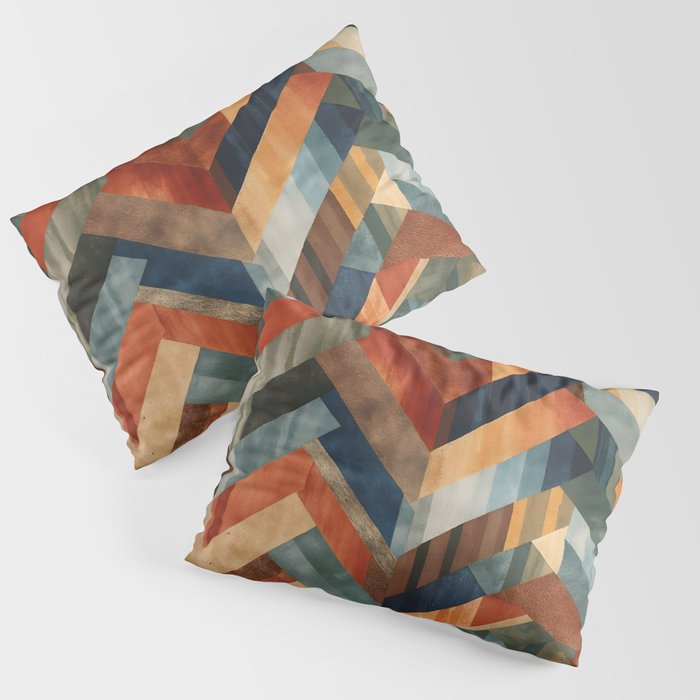 Desert Herringbone Reverie Pillow Sham Gallery Image 1