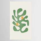 Fern Green Leaf: Matisse Series 01 | Mid-Century Edition Tablecloth Gallery Image 2