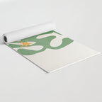 Fern Green Leaf: Matisse Series 01 | Mid-Century Edition Yoga Mat Gallery Image 2