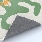 Fern Green Leaf: Matisse Series 01 | Mid-Century Edition Rug Gallery Image 4