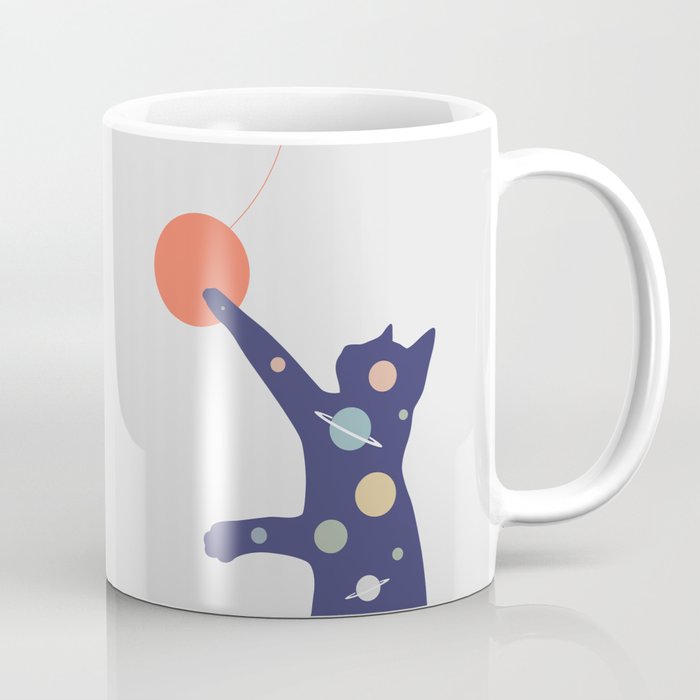 Cat Landscape 50 Coffee Mug Gallery Image 1