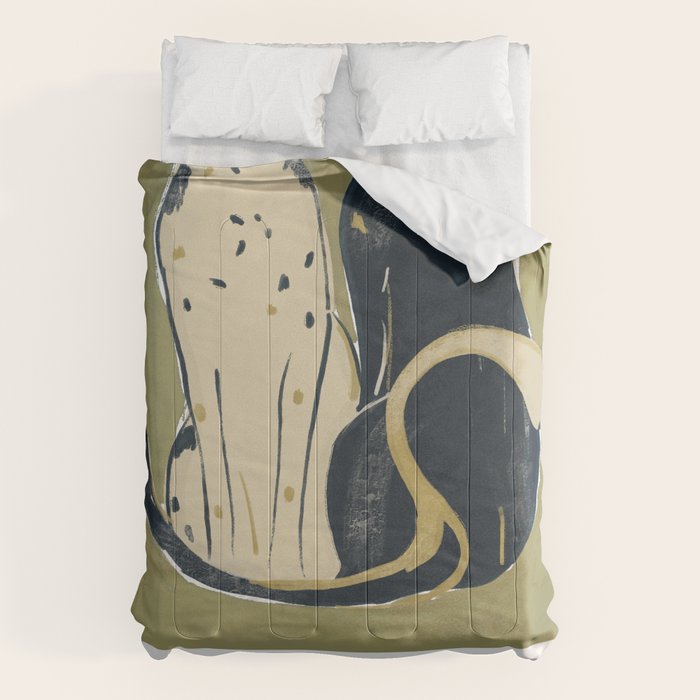 Two Cheetahs Comforter Gallery Image 1