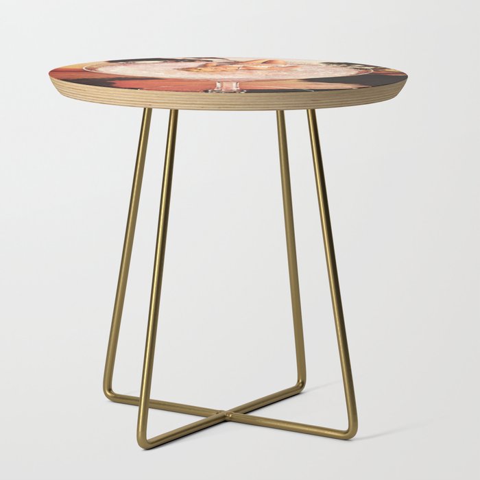 Glitter Pink Margarita Side Table Gallery Image 1