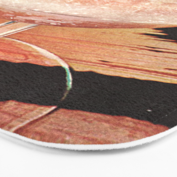 Glitter Pink Margarita Bath Mat Gallery Image 3