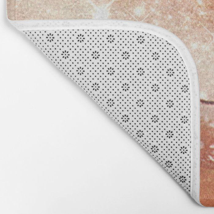 Glitter Pink Margarita Bath Mat Gallery Image 2