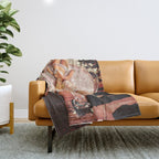 Glitter Pink Margarita Throw Blanket Gallery Image 1