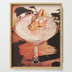 Glitter Pink Margarita Serving Tray Gallery Image 1