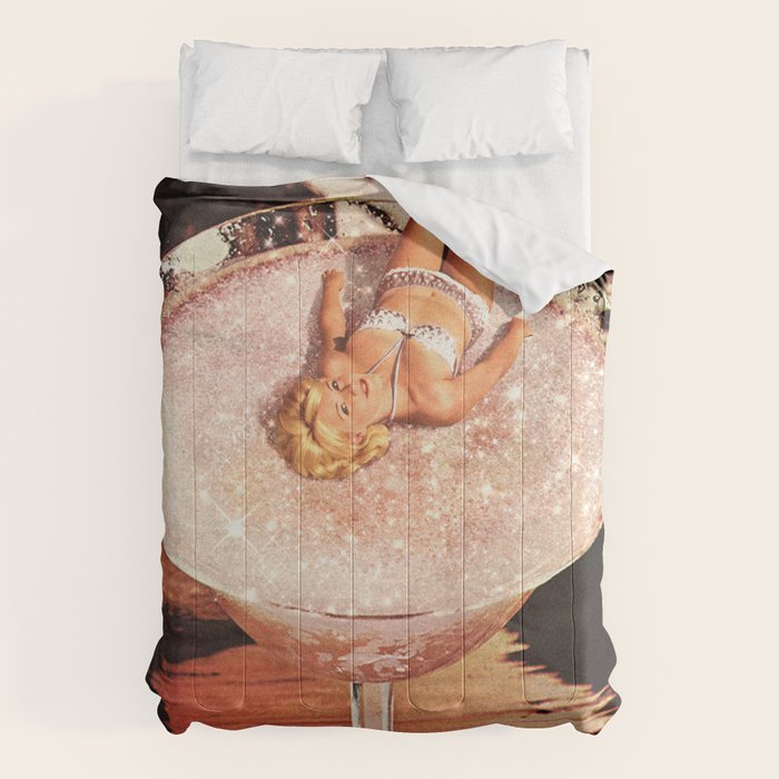 Glitter Pink Margarita Comforter Gallery Image 6