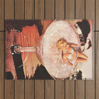 Glitter Pink Margarita Outdoor Rug Gallery Image 1