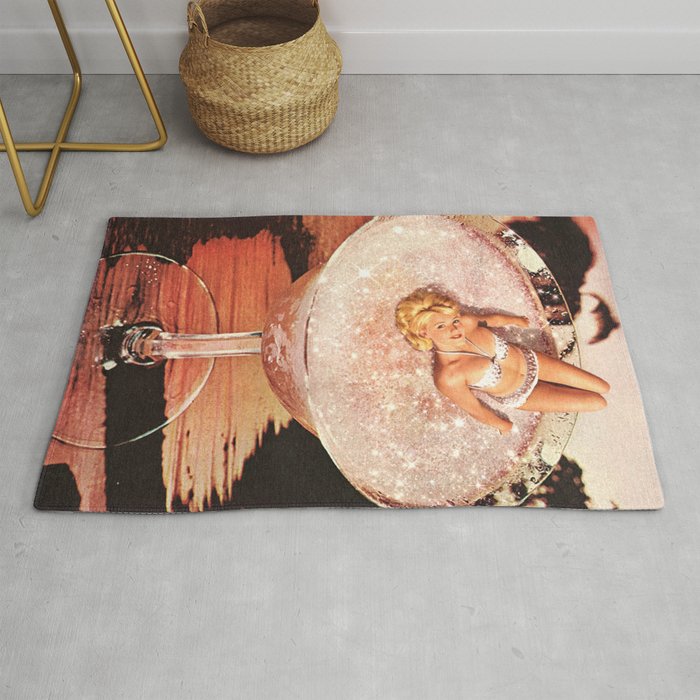 Glitter Pink Margarita Rug Gallery Image 1