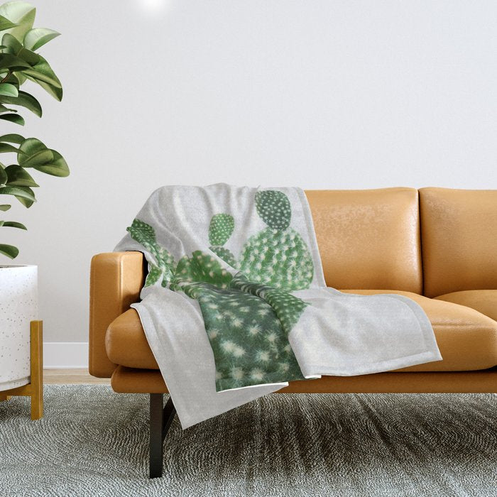 Cactus II Throw Blanket Gallery Image 1
