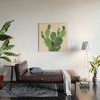 Cactus II Wood Wall Art Gallery Image 2