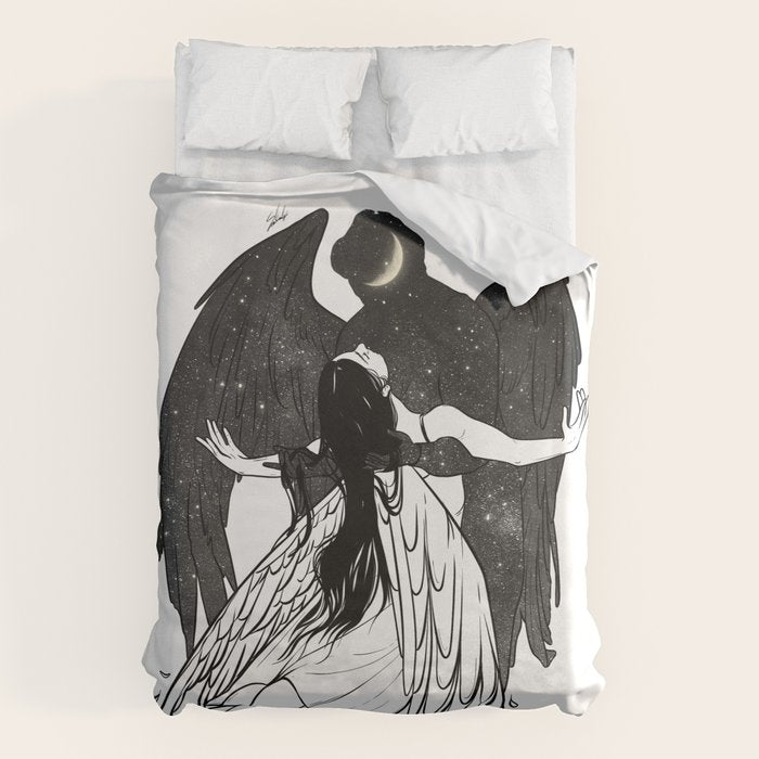 Universe Angels Duvet Cover Gallery Image 1