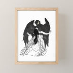 Universe Angels Mini Art Print Gallery Image 1